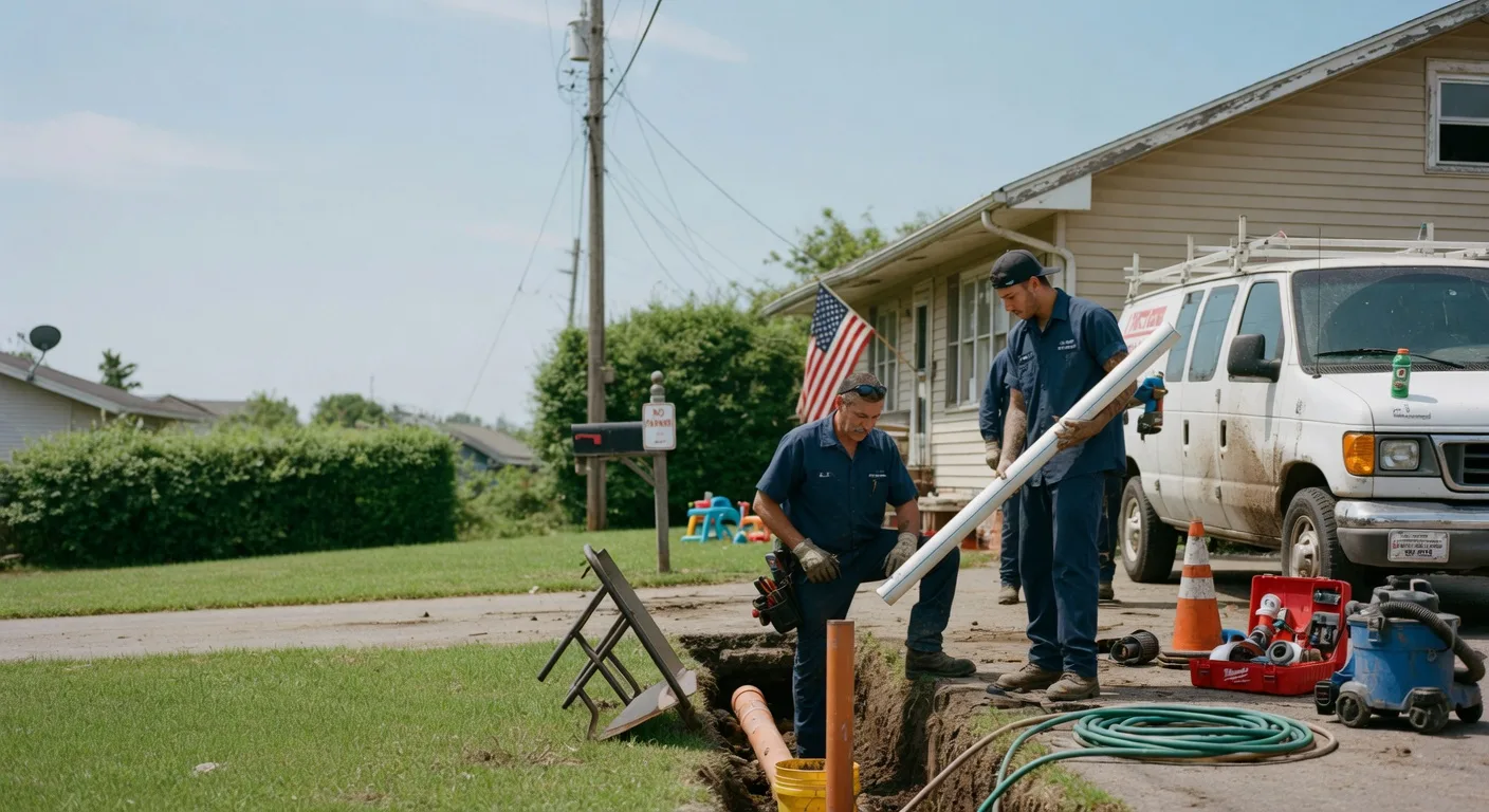 Clogged Drain Repair in Hopewell, OH